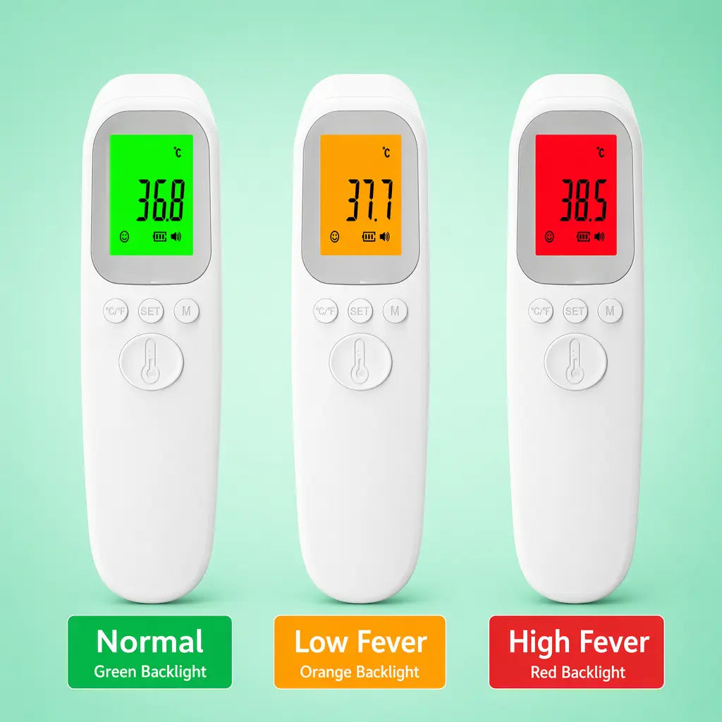 Hushtemp | Infrared Forehead Thermometer for Baby & Kids